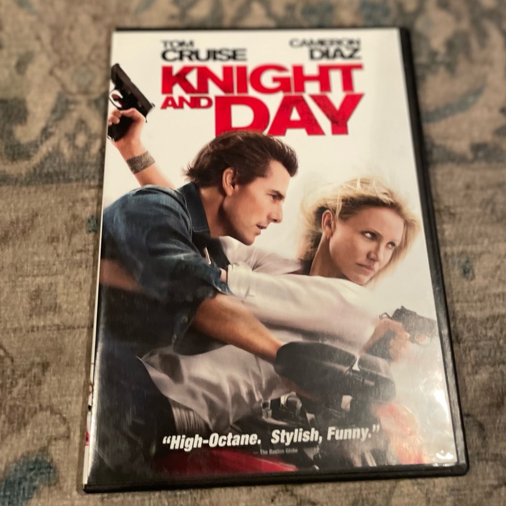 {Knight and Day} DVD Tom Cruise and Cameron Diaz PG-13